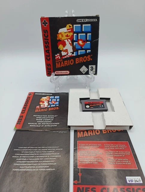 Super Mario Bros (NES Classics) sur Nintendo Game Boy Advance / GBA - Jeux vidéo