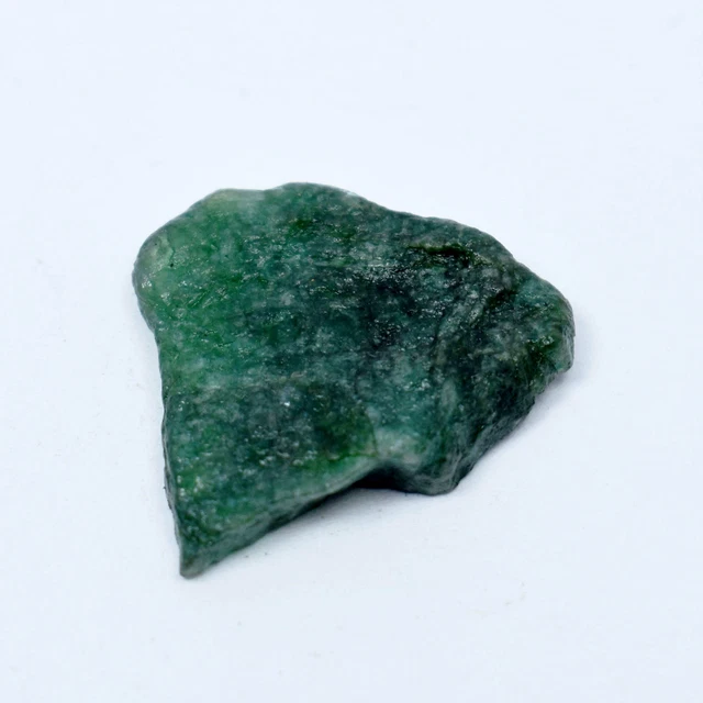 13.95 Ct Natural Green Zambian Emerald Uncut Certified Gemstone Rough