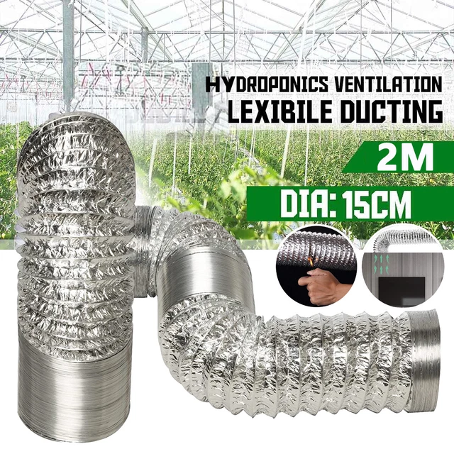 Tubo di scarico flessibile tubo di ventilazione per condizionatori accessori asciugatrice ø 150 mm