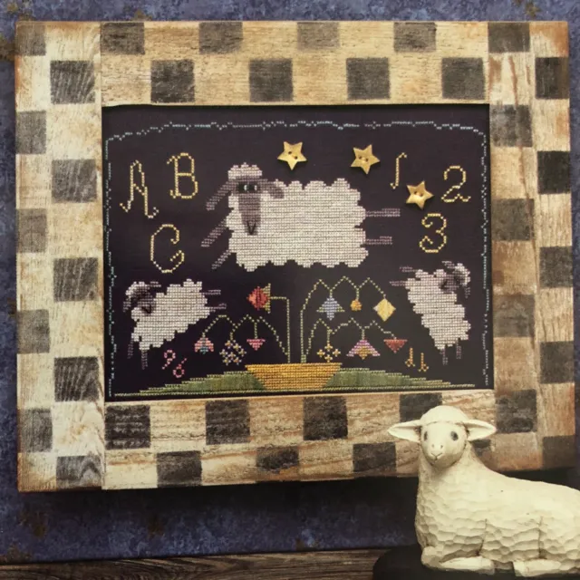 Sheep Dreams Sheepish Designs Cross Stitch Sampler Pattern Whimsical Counting