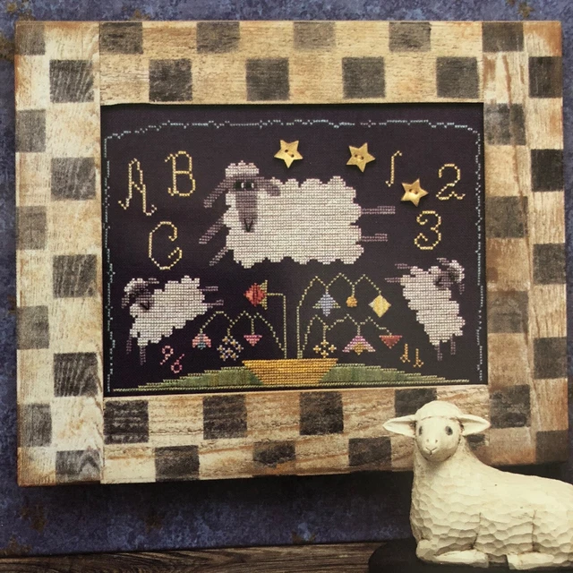 Sheep Dreams Sheepish Designs Cross Stitch Sampler Pattern Whimsical Counting Sheep Dreams Sheepish Designs Cross Stitch Sampler Pattern Whimsical Counting
