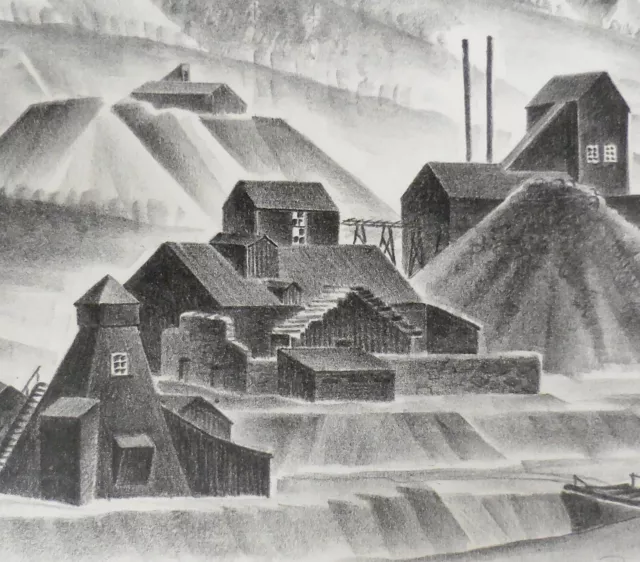 Arnold Ronnebeck - Colorado Gold Mine (1933) - 17" x 22" Fine Art Print