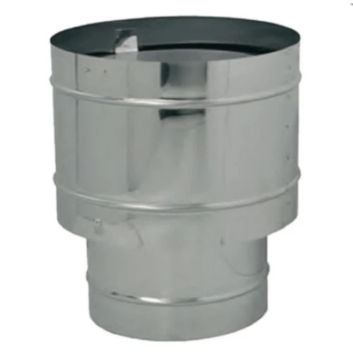 Cappello Per Canna Fumaria Girevole | Acciaio Inox AISI 304 | Ø 10 Cm | Attacco Maschio - Foto 9