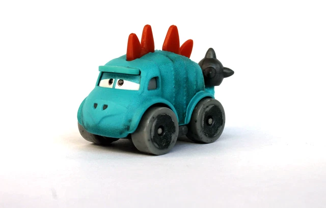 DISNEY PIXAR CARS 2023 Mini Racers Ankylosaurus Dinosaur in Egg #6 Free ...