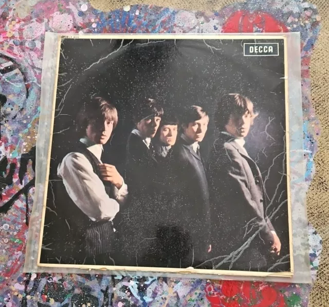 THE ROLLING STONES The Rolling Stones Vinyl Record Album LP Decca 1964 Mono Rock