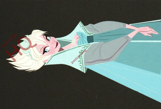 PICTURE POSTCARD:;DISNEY, FROZEN, Concept Art, Elsa £3.39 - PicClick UK