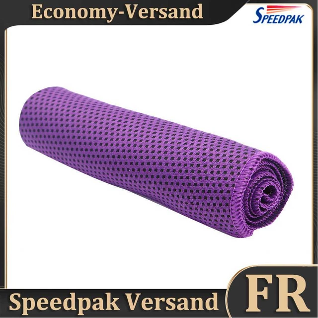 Cold Sports Towel Summer Outdoor Fitness Quick Dry Cooling Towel (Purple) Hot