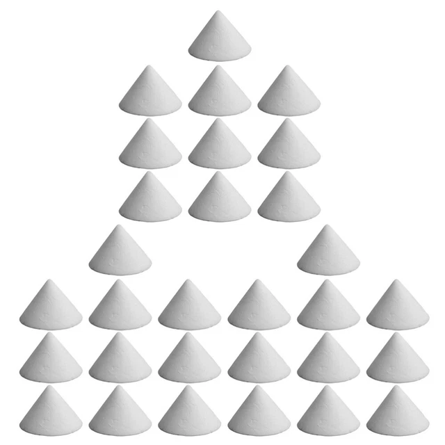 50 Pcs Aluminum Oxide Ceramic Refractory Stand Pottery Kiln Nails 2