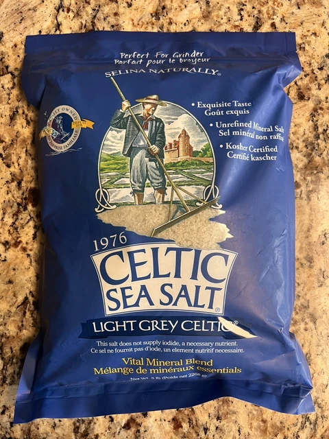 Light Grey Celtic Sea Salt Natural No Additives Hand Light Grey Celtic Sea Salt Natural No Additives Hand