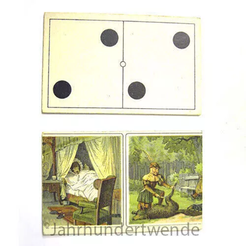 Spiel karten Märchen Bilder Domino Spiele 3