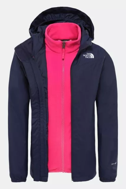 The North Face Girls Eliana Triclimate 3 in 1 Jacket Blue - Medium (10/12)