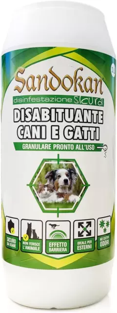 Disabituante Cani e Gatti 1000ml GRANULARE, Crea barriera Repellente Naturale …