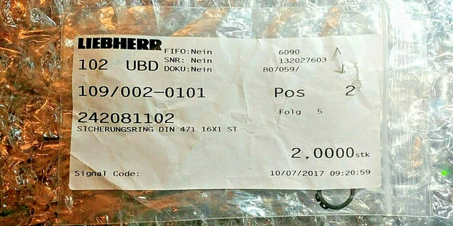 New! Liebherr Lc282 Cnc Hob 109/002-0101 242081102 132027603