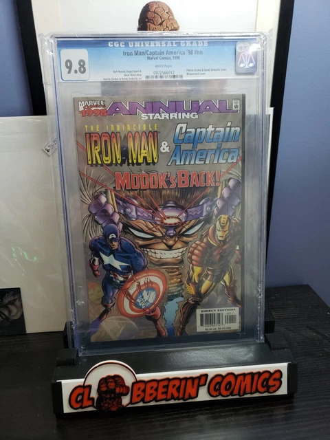 Marvel Comics Annual 1998 starring: Iron man & Captain America  9.8 CGC
