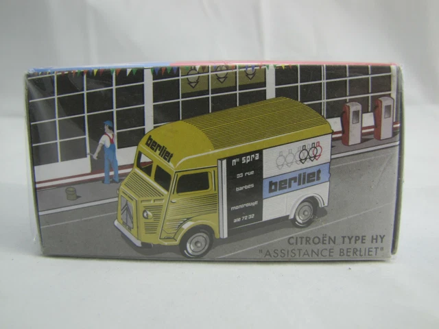 Miniature Citroën Type HY Assistance Berliet - Norev C80130 - 1/43 - NEUVE