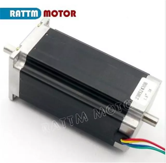 〖FR〗4 Axis Stepper Motor CNC kit Nema 23 425oz-in 112mm 3A& Driver 256 microstep 2