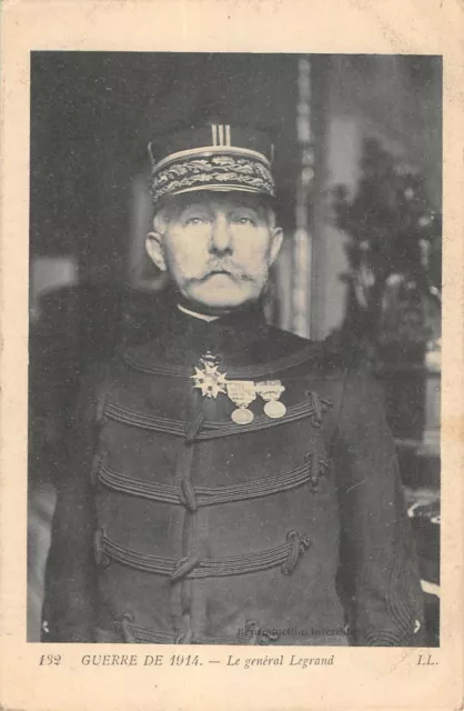 Cpa Military War General Legrand