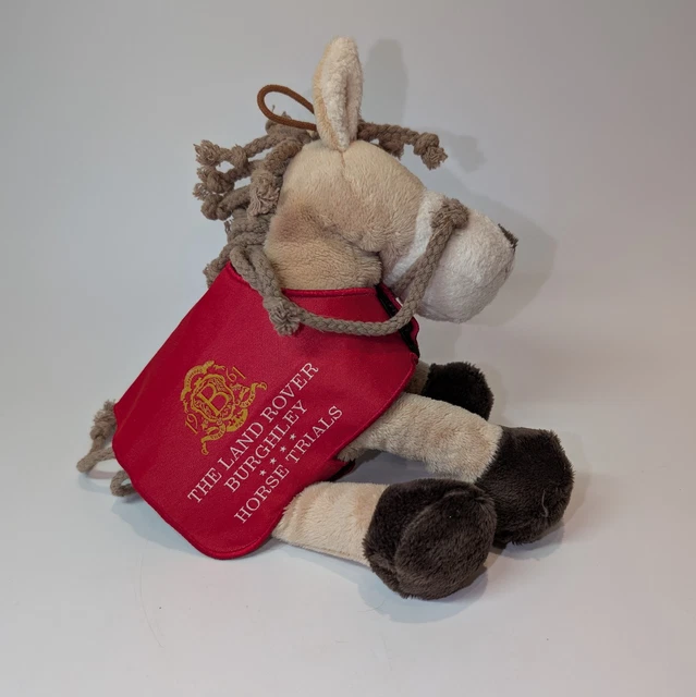 JOMANDA PLUSH HORSE Soft Toy - The Land Rover Burghley Horse Trials Red ...