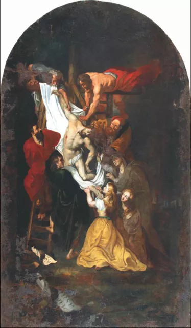 Santino Holy Card Deposizione Di Cristo