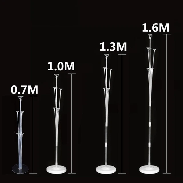 Decoration Baby Shower Rack Column Stand Base Tube Sets Balloon Support
