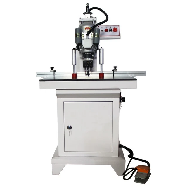110V Pneumatic Hinge Boring Insertion Machine Woodworking Hinge Drilling Machine