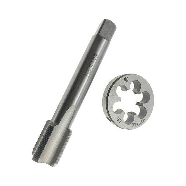 M20x1 Tap & Die RH M20 x 1.0 Metric Thread Tap Right Hand HSS M20 x 1.0 Die New