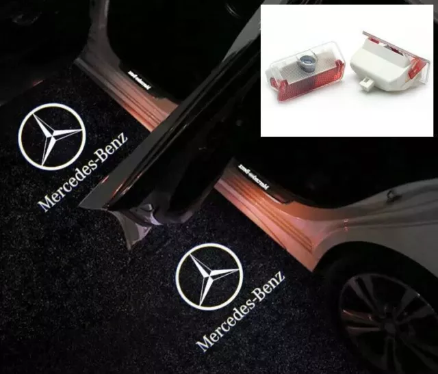 2x für Mercedes W168 W169 W245 GLK Türlicht LED Beleuchtung Logo Laser Projektor