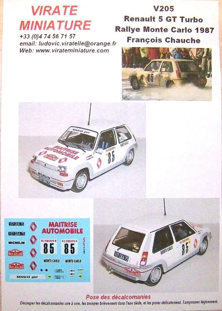 SOLIDO, RENAULT 8 Gordini 1300 #8 Rallye Monte-Carlo historique 2014, échelle... EUR 47,90