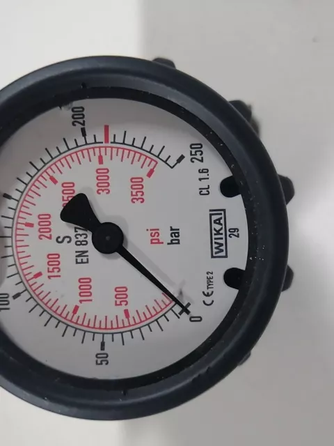 WIKA Arburg 6 Point Rotary Hydraulic Pressure Gauge 2