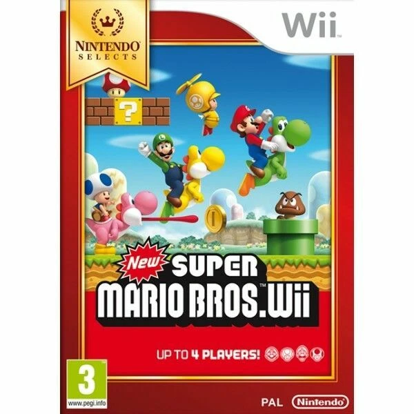 NEW SUPER MARIO Bros. Nintendo Wii Game VGC Free Delivery Fast Dispatch