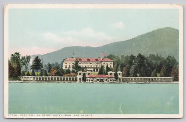 s25710 Fort William Henry Hotel Lake George New York USA  postcard