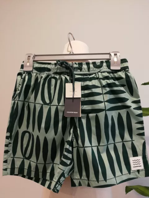 Country Road Teen Boys Board Short Size 12 Bnwt Rrp $49.95