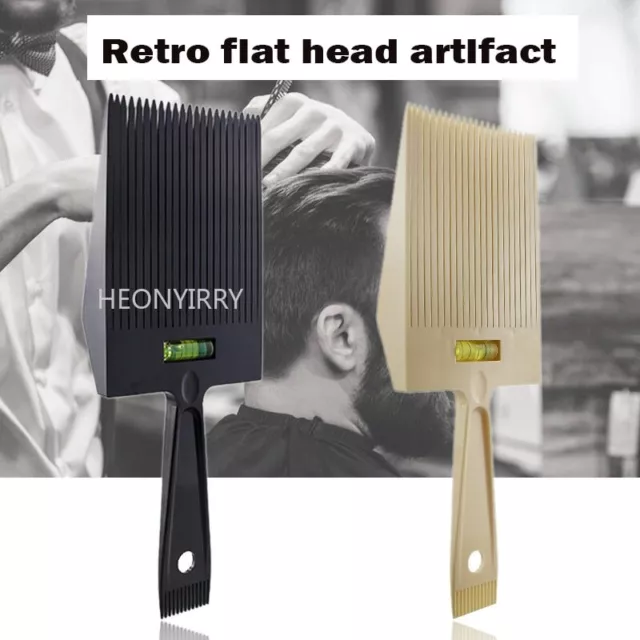 Men Flat Top Guide Comb Haircut Clipper Comb Barber Tool Hair Cutting Tool Salon 3