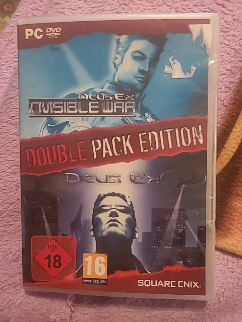 Double Pack Edition: Deus Ex & Deus Ex: Invisible War (PC, 2013)