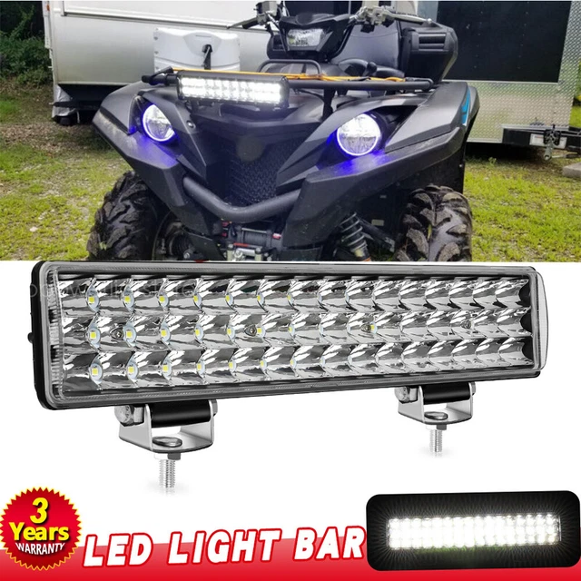 For Can Am Maverick X3 & Max 2017-23 12"  LED Light Bar Spot Flood Combo Beam