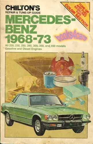 Mercedes Negozio Manuale Servizio Riparazione Libro Chilton