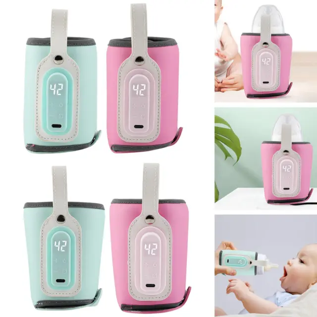 Intelligent Baby Bottle Warmer Thermostat Milk Heating Keeper USB Baby Bottle