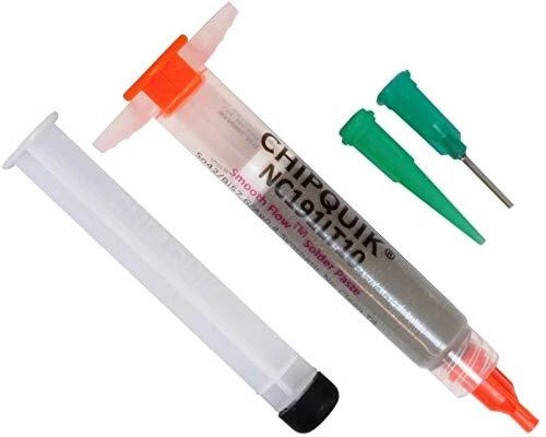 NC191LT10 Smooth Flow Low Temp Solder Paste Sn42/Bi57.6/Ag0.4 T4 10...