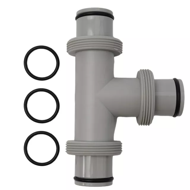 High Quality Adapter Dual Split For Intex Parts Hose Plunger Valve PP Material