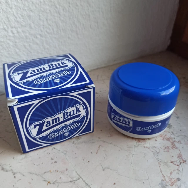 ZAMBUK WHITE CHEST Rub Erkältungsbalsam Brustbalm 50g NEU EUR 6,50