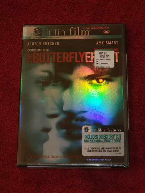 The Butterfly Effect (DVD) Ashton Kutcher, Amy Smart WS NEW