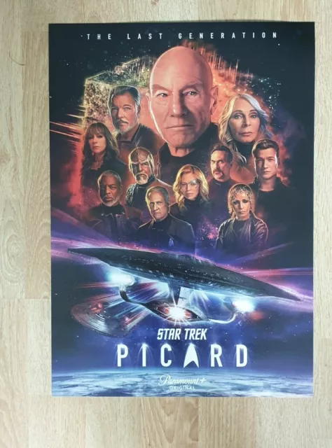 Star Trek Picard Final episode last regeneration Poster A3 brand new