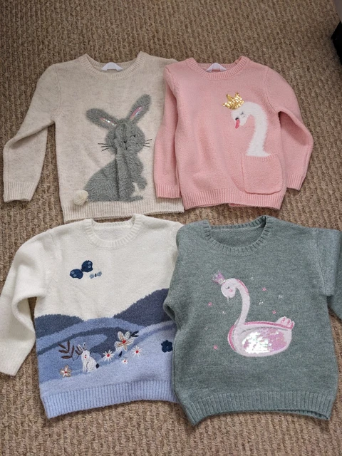 Girls Jumper Bundle Age 2-3 Years