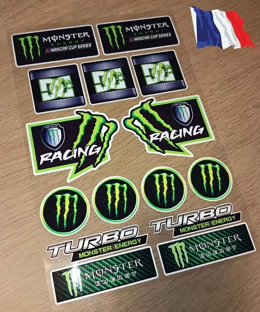 CMR DESIGN Sticker Sticker Monster Energy – Stickers moto – autocollants  pour quad – motocross – pour motos, voitures, casques, ordinateurs  portables et autres objets (44) : : Auto et Moto