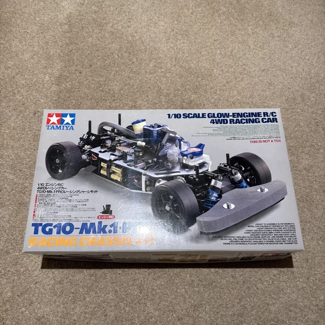 TAMIYA 44020 TG10 Mk1 PRO Racing Chassis Kit NIB Glow Engine Nitro £322 ...