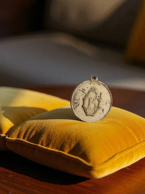 Médaille bronze argenté dans coffret - aéronautique
