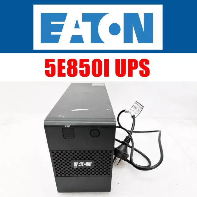 Eaton 5E 850i UPS 850VA 480W Line Interactive w/new battery 6-month Wty as APC