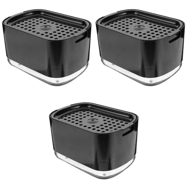 3 piezas dispensador de jabón esponja dispensador de jabón prensado dispensador automático de jabón