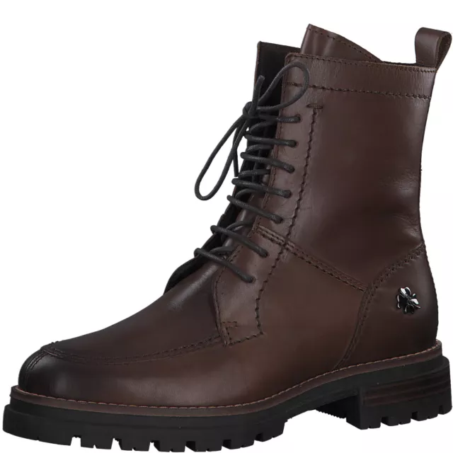 Marco Tozzi Bottes Bottines Chaussures Bottes D'Hiver 85206 Braun Cuir