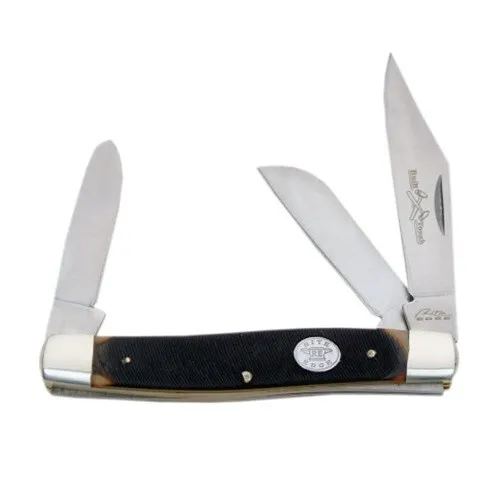 Rite Edge Stockman 3 Blade Folding Knife with Delrin Handle